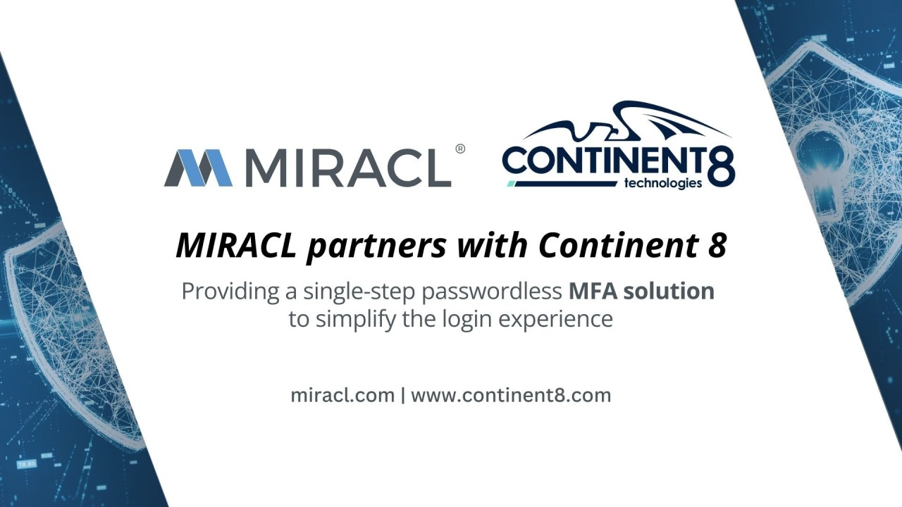 MIRACL partners with Continent 8